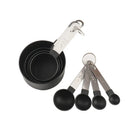 Axyaa Stainless Steel Measuring Cups Spoons Set Kitchen Utensils Accessories