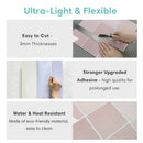 Axyaa 3D Tile Sticker: Self-adhesive Wall Panel Peel and Stick Backsplash for Kitchen, Bathroom