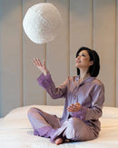 Axyaa Boucle Ball Pillow: Nordic Round Decorative Sphere for Couch, Sofa, Bedroom
