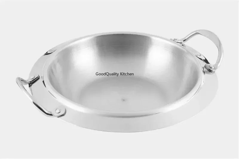 Axya Stainless Steel Alcohol Pot Dry Gold Small Hotpot Wedding Chafing Dish