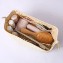 Axyaa Hair Dryer & Curling Iron Storage Bag: Multi-functional Travel Cosmetic Organizer