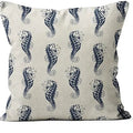 Axyaa Marine Themed Throw Pillow Covers, Home Décor, Sofa Bed Pillowcases 45x45