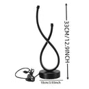 Axyaa LED Desk Lamp with USB Power and Adjustable Lighting