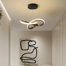 Axyaa Tricolor Metal Chandelier Luxury LED Pendant Light