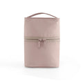 Axyaa Cylinder Makeup Bag with Inner Pocket - Waterproof Travel Cosmetic Pouch