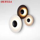 Axyaa Nordic Aluminum Wall Lamp: Modern, Fashionable Sconce Light for Bedroom.