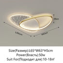 Axyaa LED Ceiling Chandelier for Home Decor - Gold/Black Indoor Lighting