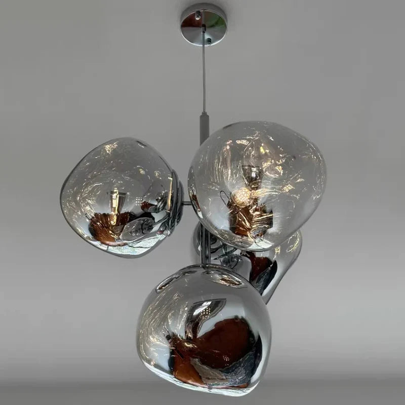 Axyaa Modern Lava LED Pendant Light for Indoor Kitchen Decor and Living Room