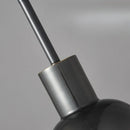 Axyaa Black Copper LED Pendant Light for Bedroom, Dining Room, Resturant