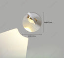 Axyaa LED Full-spectrum Wall Lamp, Rotatable Living Room Bedroom Lighting