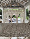 Boho Macrame Cotton Door Curtain Wall Hanging Art Tapestry by Axyaa