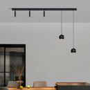 Axyaa Minimalist Long Strip Dining Chandelier