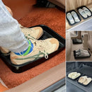 Axyaa Car Shoe Organizer Tray | Space Saving Under Seat Shoe Rack