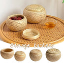 Axyaa Double Layer Bamboo Fruit Storage Basket