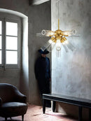 Axyaa Scandinavian Acrylic Pendant Chandelier for Kitchen Island Dining Room