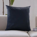 Axyaa PU Leather Cushion Cover 45x45 Nordic Style Sofa Throw Pillow Home Decor