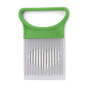 Axyaa Onion Cutter Holder Lemons Slicer Kitchen Gadget Fork Stainless Steel
