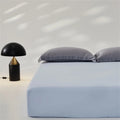 Axyaa Mulberry Silk Fitted Bed Sheet 140/160x200 - Premium Smooth Mattress Cover