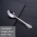 Axyaa Western Stainless Steel Cutlery Set - Luxury Tableware Dinnerware