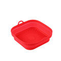 Axyaa Silicone Baking Tray - Thickened, Square, Foldable, Heat-resistant, Food Grade Mold