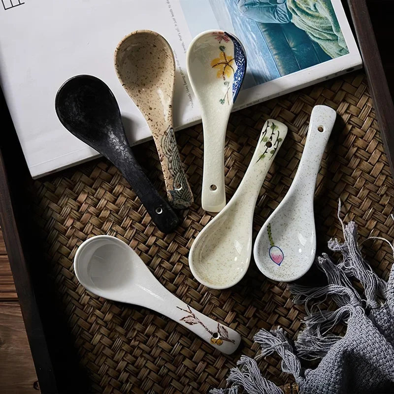 Axya Bone Spoon Ladle Dinnerware Set