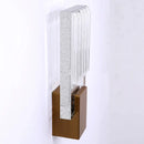 Axyaa Modern Glass Ripple Wall Lamp for Stylish Home Decor
