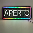 Axyaa Neon Open Sign: Multilingual LED Lights for All Stores