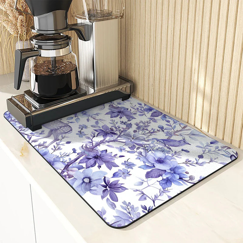 Axyaa Diatom Mud Kitchen Drain Pads for Tableware and Coffee Machine
