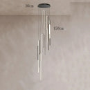 Axyaa LED Spiral Staircase Pendant Light for Modern Minimalist Villa Duplex