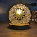 Axyaa Turkish Mosaic Lamp DIY Material Package Glass Night Light Handmade Gift