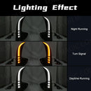 Axyaa LED Daytime Running Light DRL Front Bumper for Toyota Yaris Vios 2020-2022