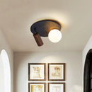 Axyaa Italian Retro Wabi Sabi Ceiling Light for Entry Corridor & Balcony
