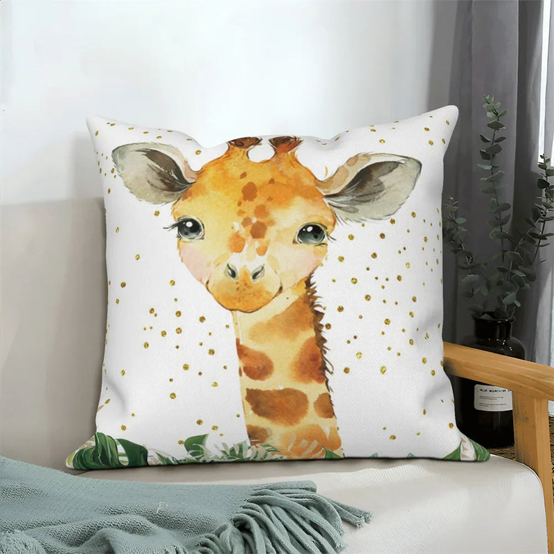 Axyaa Cute Animal Sofa Cushion Cover - 30x50