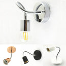 Axyaa Modern Flexible Wall Lamp with E27 Holder - Bedroom & Living Room Light