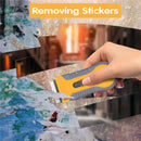 Axyaa Glass Ceramic Hob Scraper Knife Cleaner 5 blade Replacement - Cleaning Tool