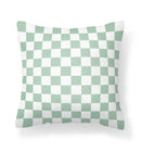 Axyaa Checkerboard Velvet Cushion Covers - 18x18 Nordic Decorative Pillows for Home Decor