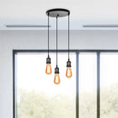Axyaa Retro Loft Industrial Pendant Lights for Dining Room & Living Room