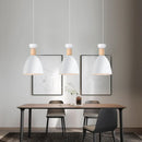Axyaa Modern Nordic Chandelier: LED Pendant Light for Kitchen & Living Room Lighting