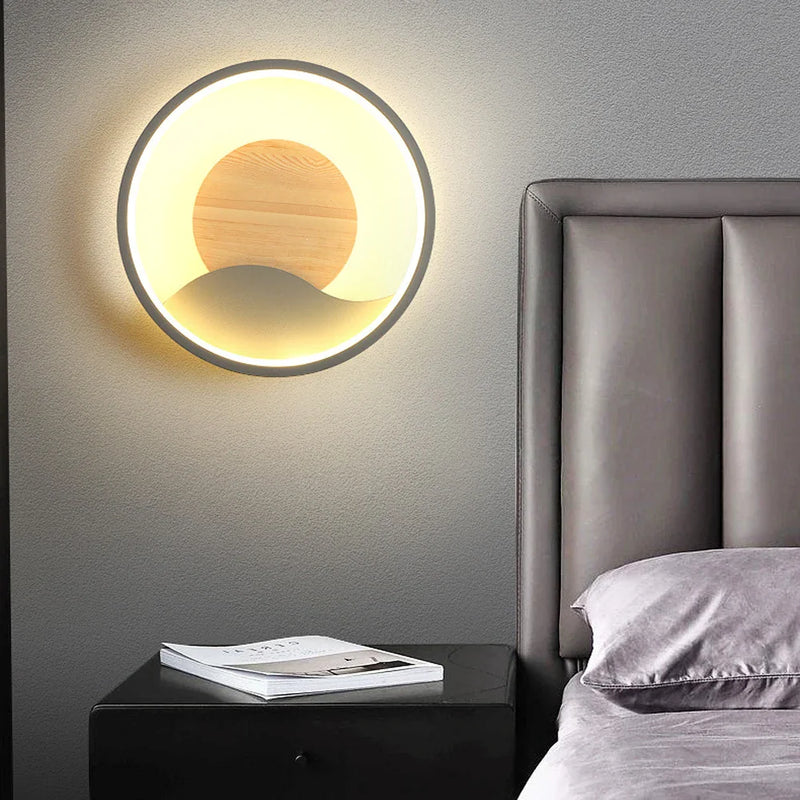 Nordic LED Wall Light for Bedroom, Aisle, Porch - Axyaa Brand