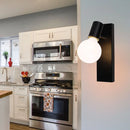 Axyaa Modern LED Iron Wall Lamp Sconce for Indoor Lighting Fixture