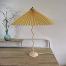 Axya Vintage Umbrella Pleated Light Lamp with LED Bulb for Night Lighting