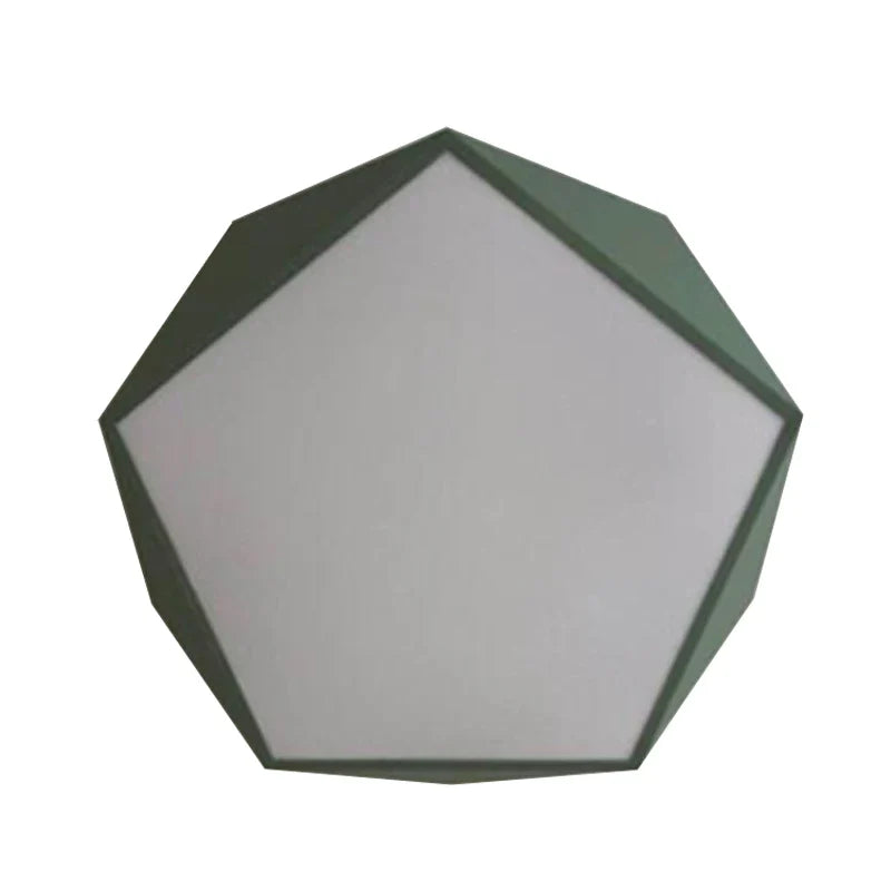 Axya Pentagonal Acrylic LED Ceiling Light for Modern Home Lighting