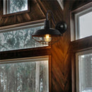 Axyaa Industrial Iron Cage LED Wall Sconce for Home Bar Decor