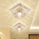Axyaa LED Crystal Ceiling Light: Modern Spotlight Fixture for Foyer, Corridor, & KTV Bars
