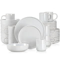 Axyaa Stoneware Set with Sesame Glaze - 16/32 Piece Dinnerware Collection