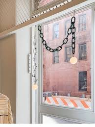 Axya Glass Chain Pendant Light for Restaurant, Clothing Store, and Children's Room